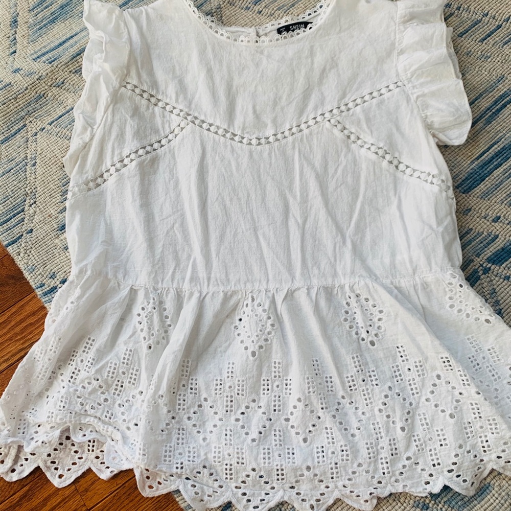 Beautiful peplum top with details